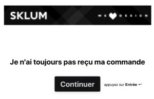 slukm|sklum suivi commande.